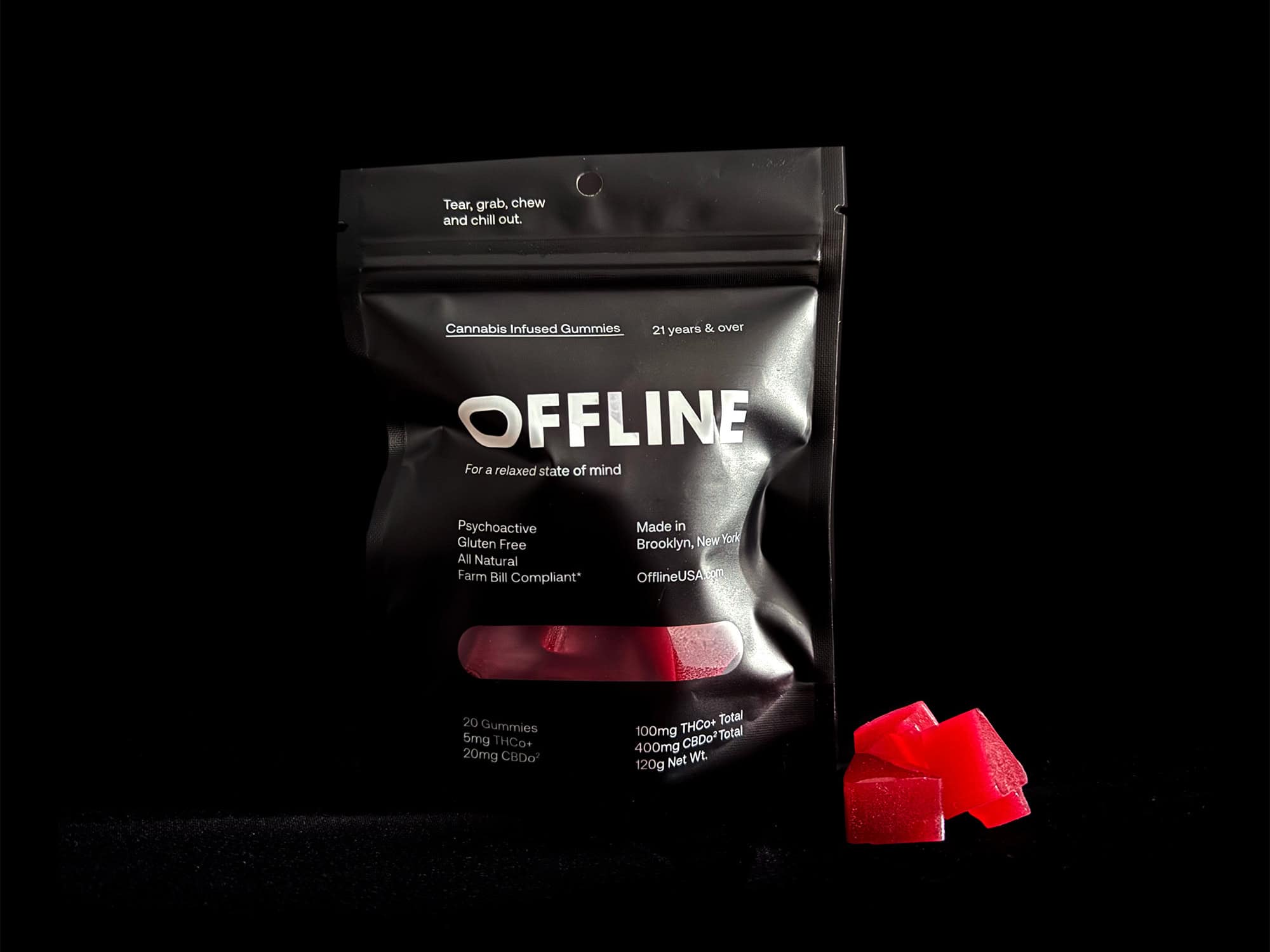 Offline USA - THC Gummies - For A Relaxed State of Mind